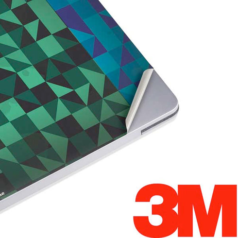 Black & Green Surface Laptop 2 Skin